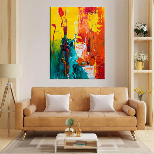 The Element of Chaos Framed Canvas