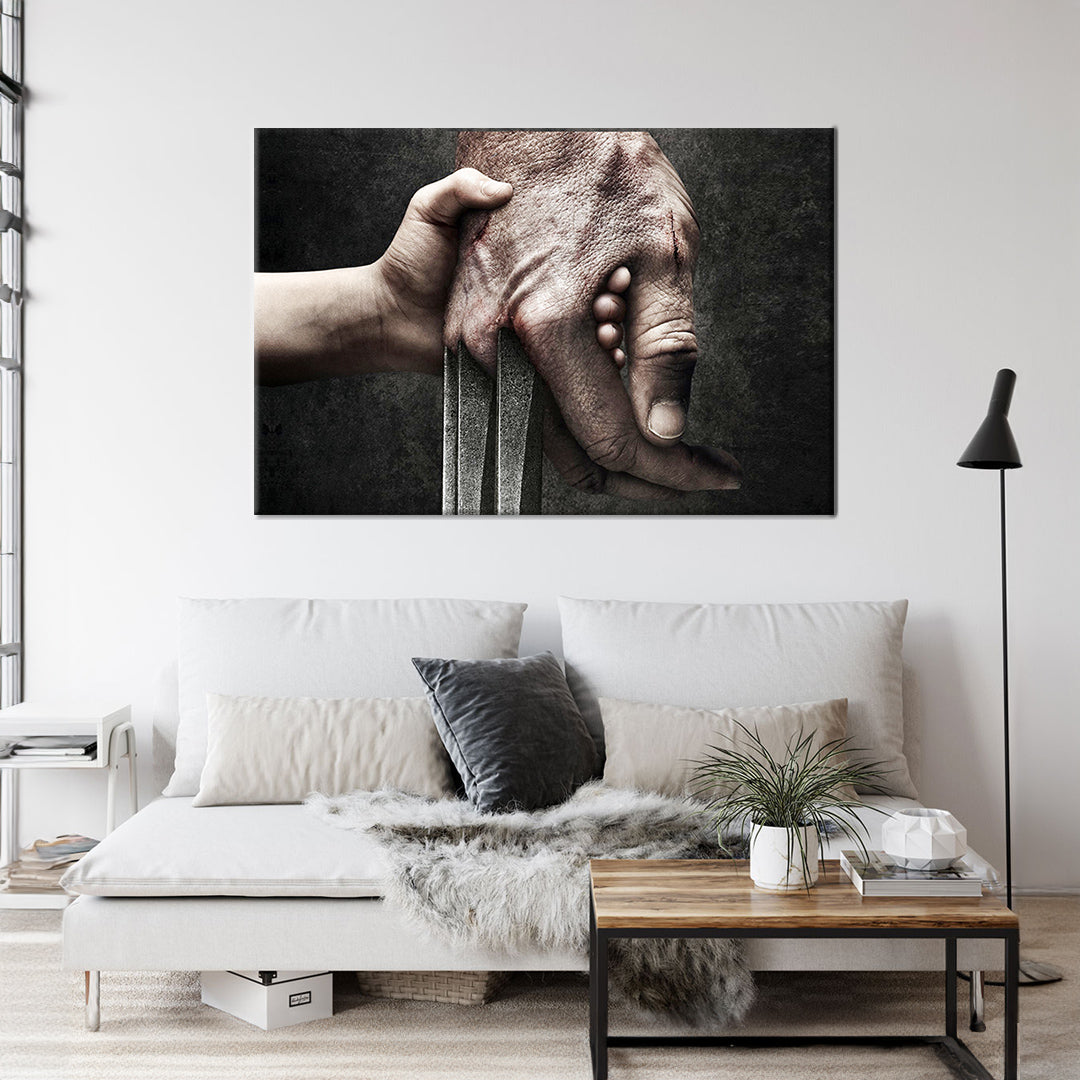LOGAN 1 Framed Canvas
