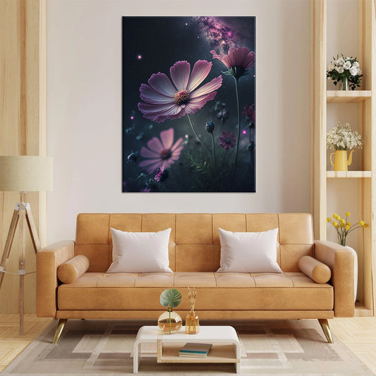 A flower in the dark