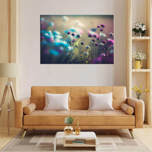 Natures floral beauty in a vibrant meadow generative