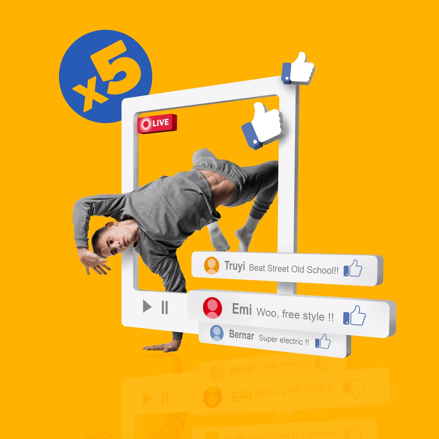 5 Posts Design