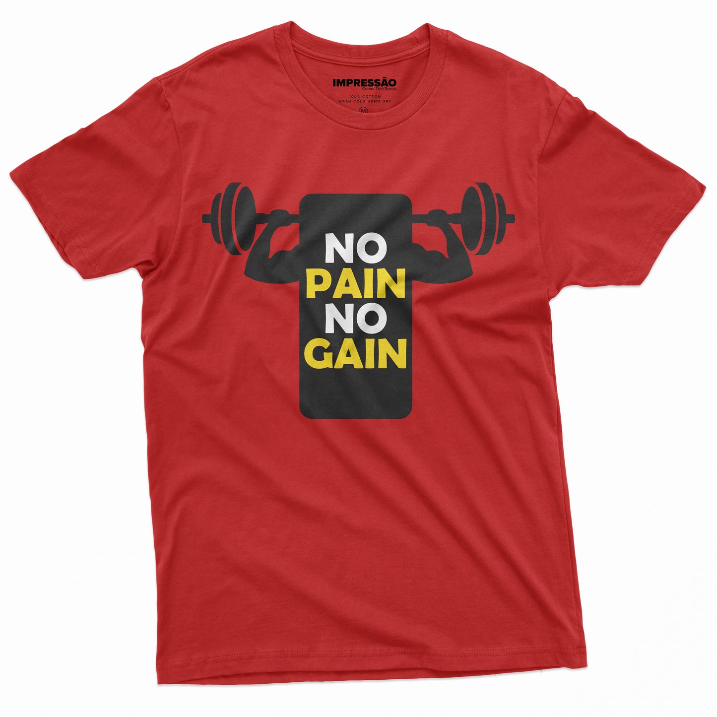 No Pain Premium Preprinted T-Shirt