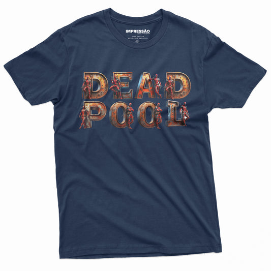 DeadPool (Letters) Premium Preprinted T-Shirt