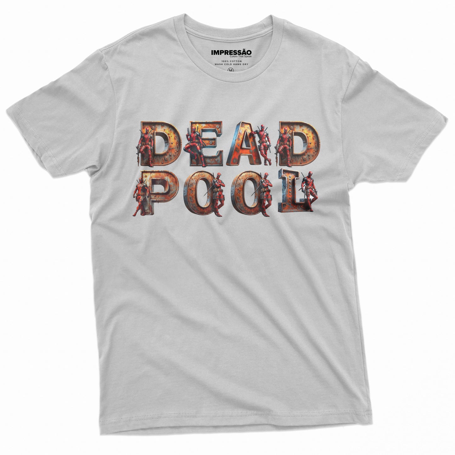DeadPool (Letters) Premium Preprinted T-Shirt