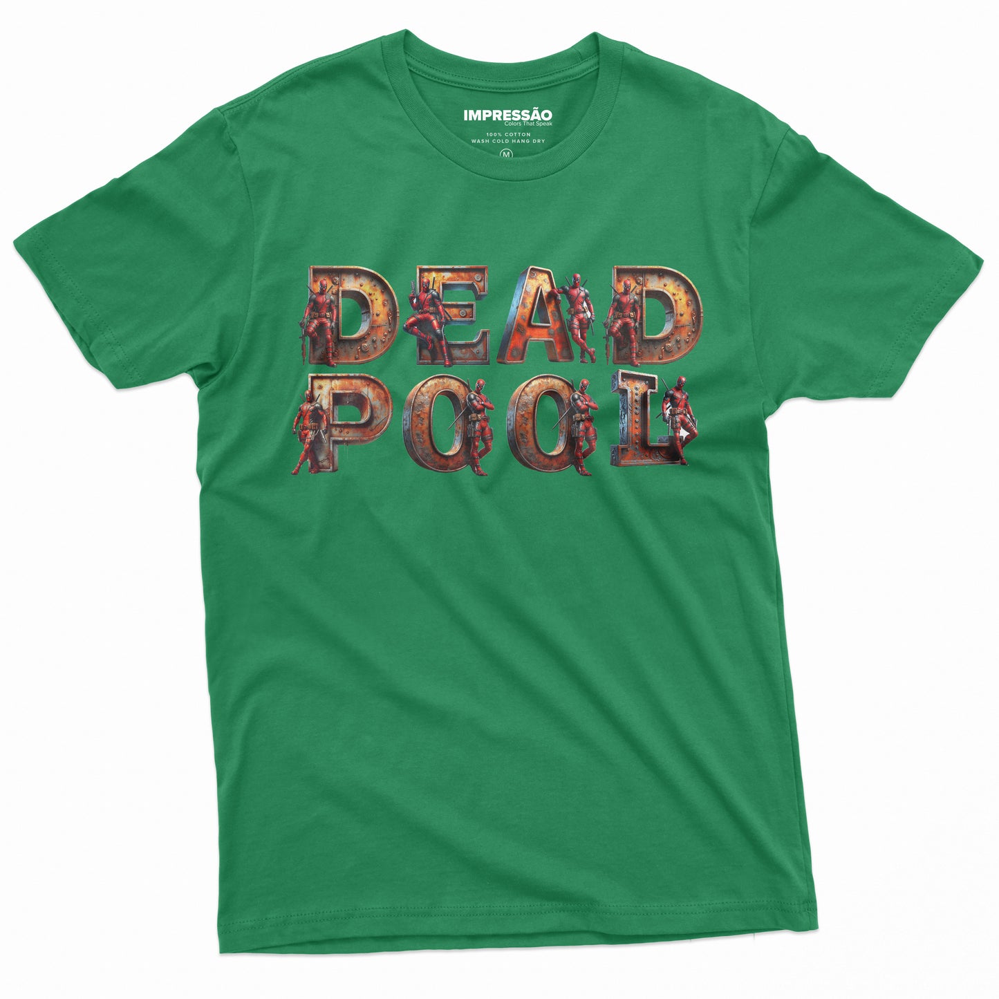 DeadPool (Letters) Premium Preprinted T-Shirt