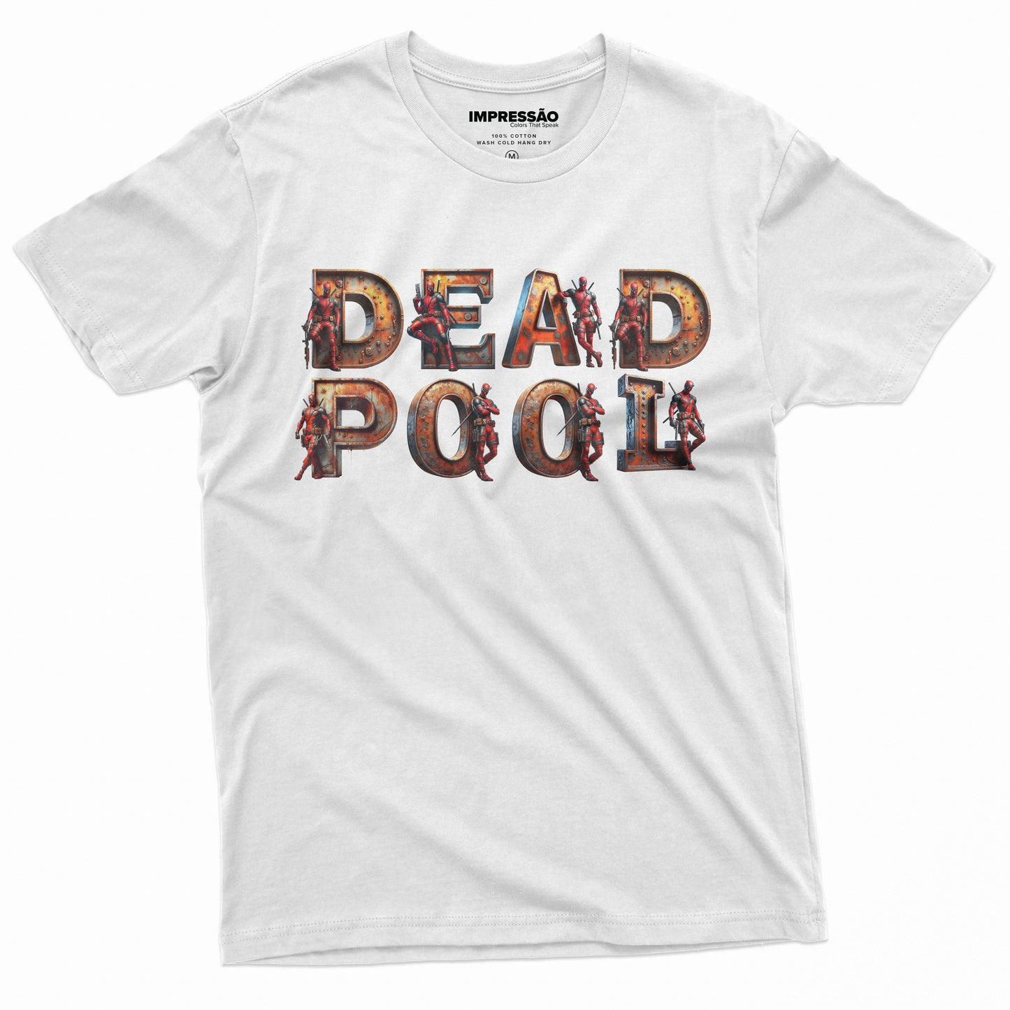 DeadPool (Letters) Premium Preprinted T-Shirt